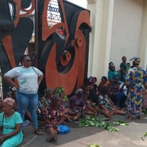 BREAKING: Protesters storm Akure as kidnappers abduct nine Surveyors 