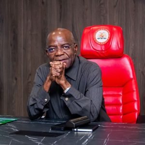 Governor Alex Otti of Abia State as the state records the highest improvement in Nigeria's 2025 State Performance Index, rising from 36th to 10th position.