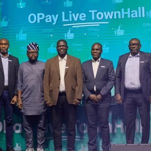 OPay executives at a Live Town Hall in Lagos addressing rumours about the company’s operations in Nigeria