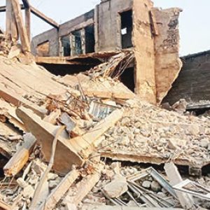 Tragedy as 10 killed, seven injured in a building collapse – Ibadan