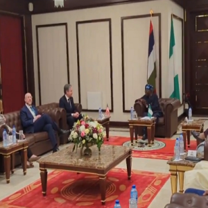 BREAKING: Tinubu holds bilateral meeting with Blinken