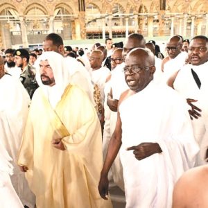 Tinubu performs Lesser Hajj, prays for Nigeria
