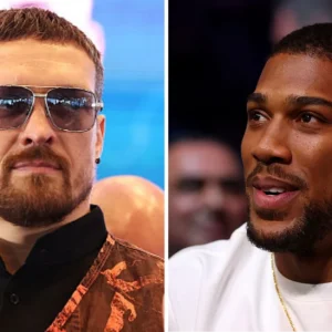 Oleksandr Usyk training with Anthony Joshua ahead of potential Tyson Fury fight