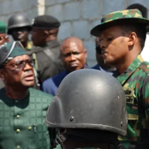 Wike and military officers