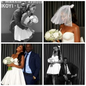 Commedienne Wofai Fada ties the knot with lover Taiwo Cole
