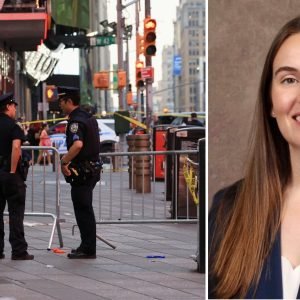 Erin Piacenti, Bank of America vice-president killed in Times Square stabbing.