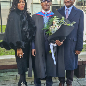 Nyesom Wike Rejoices As Son Bags Master Of Laws From UK University