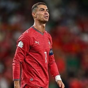 Cristiano Ronaldo in Portugal colours as the Portuguese Football Federation backs his continued involvement with the national team.