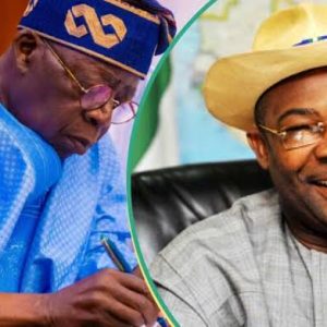 BREAKING: Tinubu swears in Akawor as Commissioner of the RMAFC