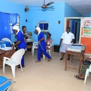 Primary healthcare centre in Nigeria highlighting concerns over thousands of non-functional PHCs despite years of government investment.