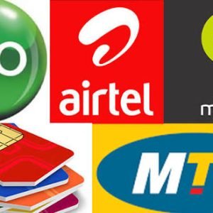 Mobile phone users accessing airtime credit services as digital lending transactions grow across Nigeria and Africa in 2025.