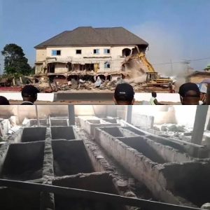 Kidnappers hideout: Over 30 graves, shrine, arms uncovered in popular Anambra hotel