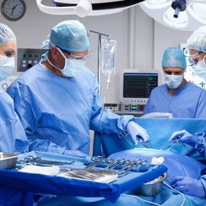 Doctor in hospital representing Turkey's crackdown on Caesarean section deliveries.