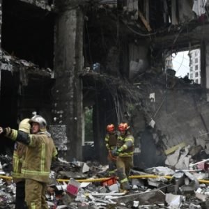 Russian missile attack leaves 18 dead before NATO Summit